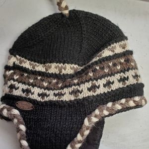 Turtle Fur beanie with ear cover
